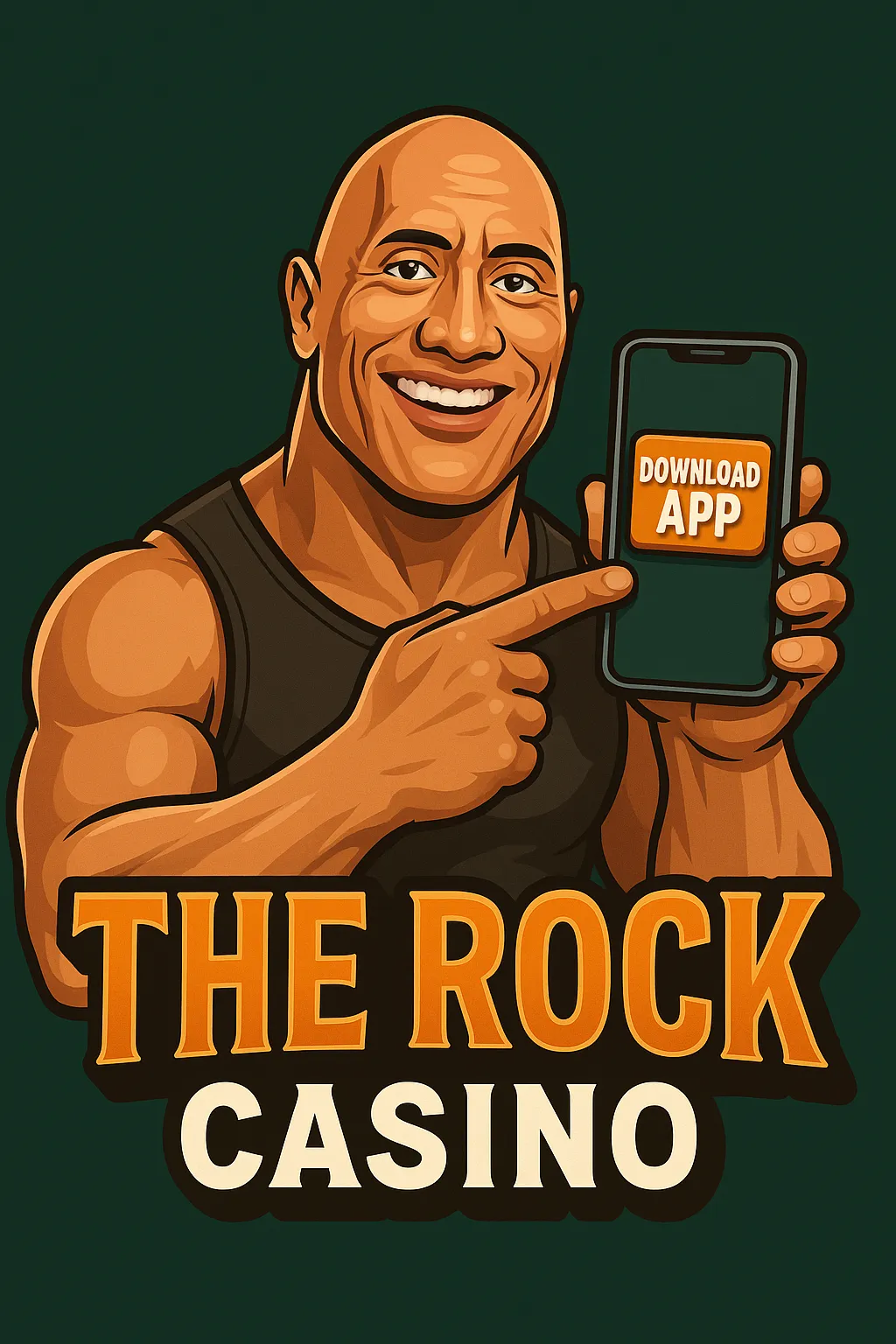 Mobile The Rock Casino app for Android and IOS