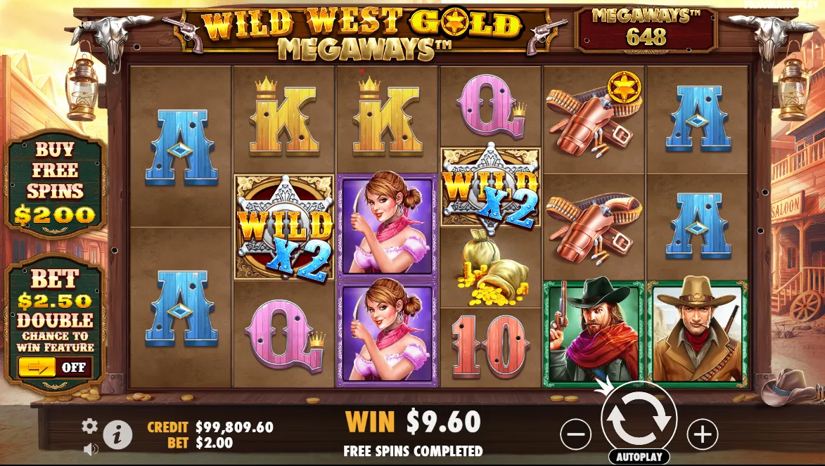 Wild West Gold Megaways Slot